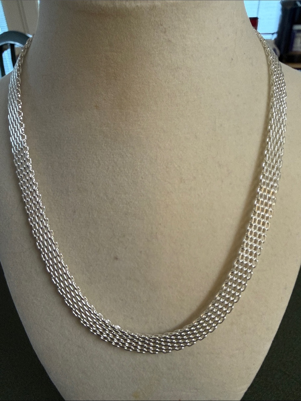 Classic Sterling Silver Chain Necklace - Women Jewelry
